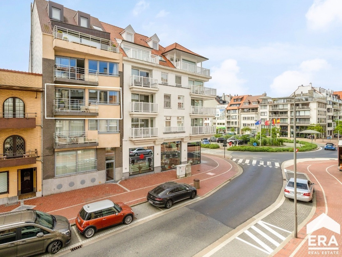 Ruim 3 slaapkamer appartement in het centrum van Knokke € 599 000 ERA